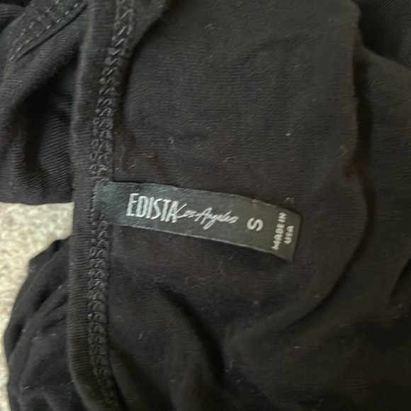 5/$25 Edista Los Angeles “Love” T-shirt with front/side tie - Picture 10 of 10